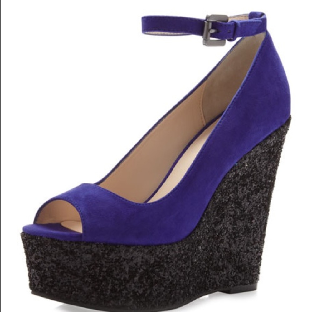 Christine Sparkle Platform Wedge